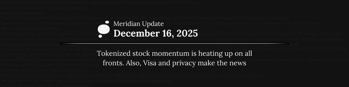 Latest in Blockchain | December 16, 2025